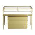 Factory Directly Sell Wood Stainless Steel Jewelry Display showcase