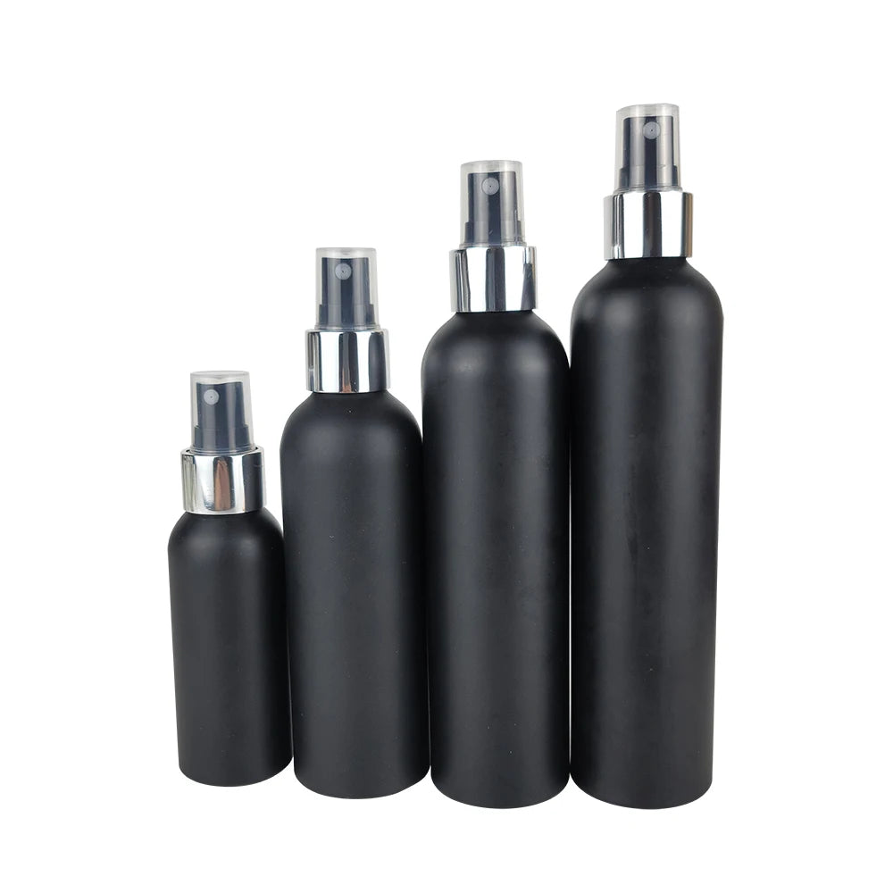 Aluminum Bottle Cosmetic 60ml 100ml 120ml 150ml 200ml 250ml Bottle with Sprayer
