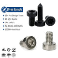 Torx Socket TX Low Cap Bolt Screw ISO 14580 M3 M4 M5 M6 A2 Stainless Steel Machine Thread Screws Cup Head Screws