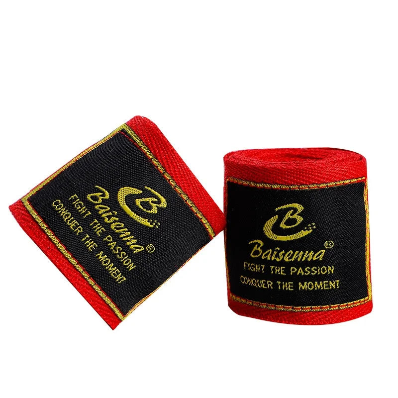 Boxing Bandage Elastic Sports Sanda Hand Wrapping Muay Thai Training Gloves with Cloth Bandage Dummy Type
