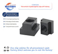 T-Shaped Square Nuts M3 Metric Thread Zinc Plated Class 8 Grade Right Hand Heavy Industry Mining