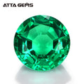 1.1mm-2mm  Zambian Hydrothermal Emerald Small Size Price Lab Created Emerald Cut Round Shape Zambian Emerald Stone