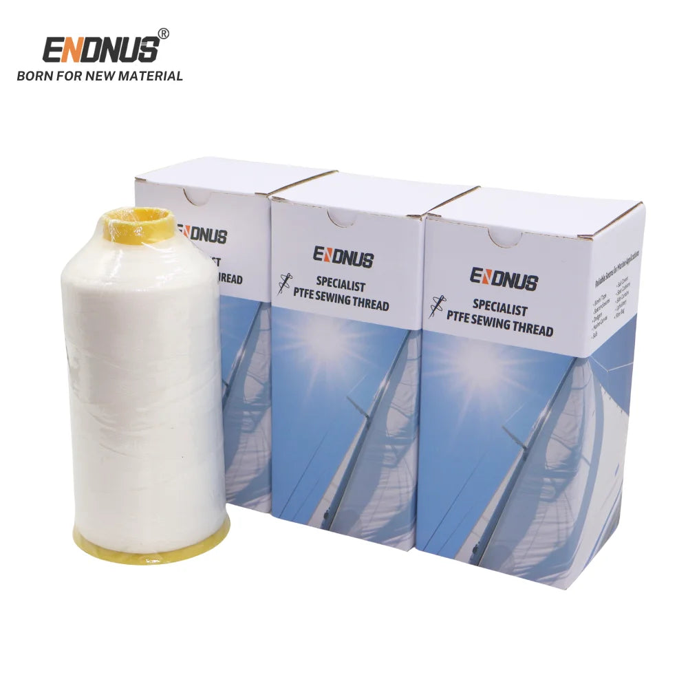 Atmospheric Aging Resistance Various Specifications Option 100% PTFE Sewing Thread