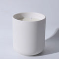 Modern European Style Ceramic Candle Stand Unique Cylinder Design Luxury Smooth Surface New Trend Empty Metal Scented for
