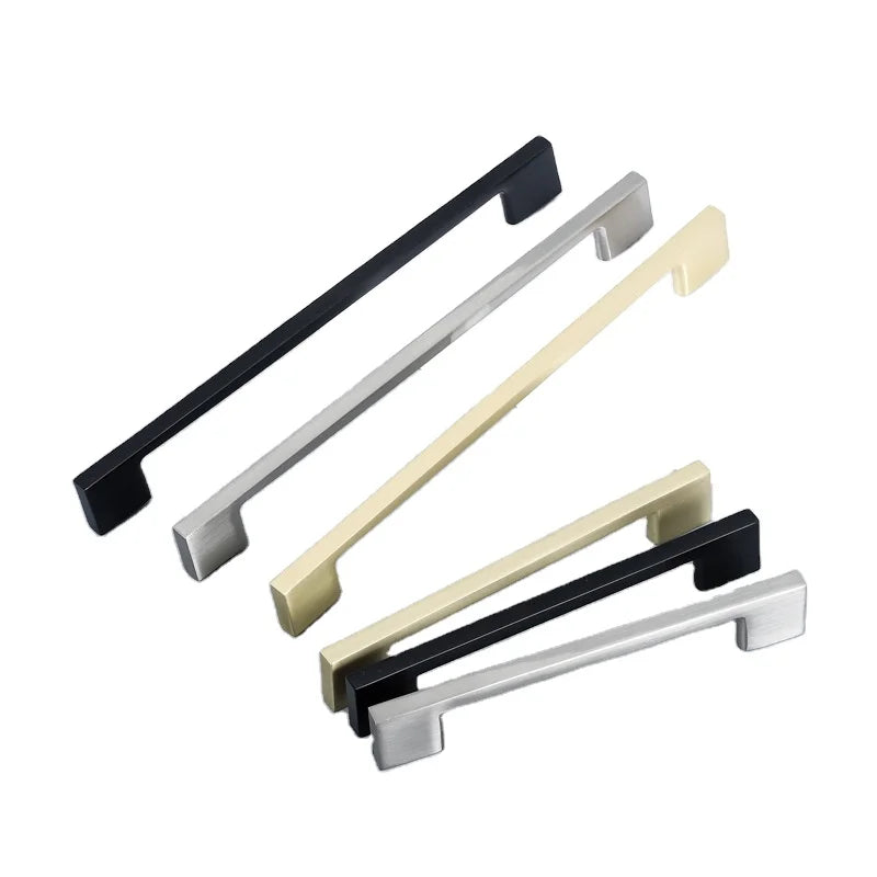 Kitchen Furniture Aluminum Pull Cabinet Handle Cupboard Handles Cabinet Pulls