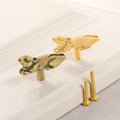 Brass Mouse Cupboard Door Handle Zodiac Mouse Metal Handle Antique Hook