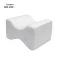 WJ-010 Orthopedic Knee Pillow for Sciatica Relief Leg Pain Pregnancy Hip  Memory Foam Wedge Contour Sleeping Pillow