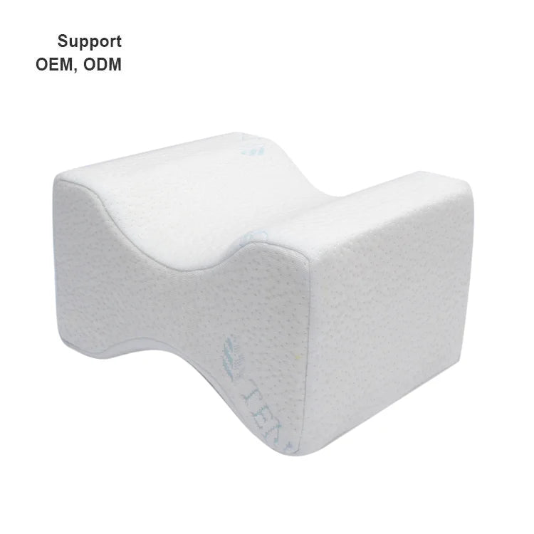 WJ-010 Orthopedic Knee Pillow for Sciatica Relief Leg Pain Pregnancy Hip  Memory Foam Wedge Contour Sleeping Pillow