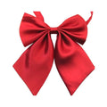 Women's Solid Color Uniform Pre-tie Bow Tie School Student Sailor Suit Bowknot Adjustable Ribbon for Girl Lolita Necktie Cosplay