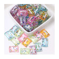 Glitter Inside 3D Sweet Candy Valentine's Day Resin Flatback Cabochons Scrapbook DIY Hand Crafts Ornaments