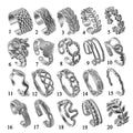 Trendy Stainless Steel Adjustable Open Band Thumb Toe Rings Simple Exquisite Ladies' Wedding Jewelry Wholesale for Men Women