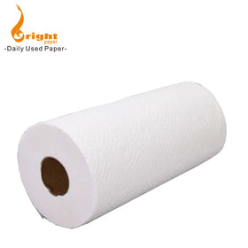 Hot Sale 100% Virgin Wood Pulp Soft 1 Ply Kitchen Paper Towel