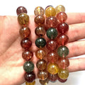 Natural Colorful Color Hair Crystal Bracelet Rutile Crystal Crystals Healing Stones for Decor