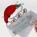 Yunshang Custom Dtf Transfers Christmas Stickers DTF Heat Transfer Designs Ready to Press Screen Print for T-shirt
