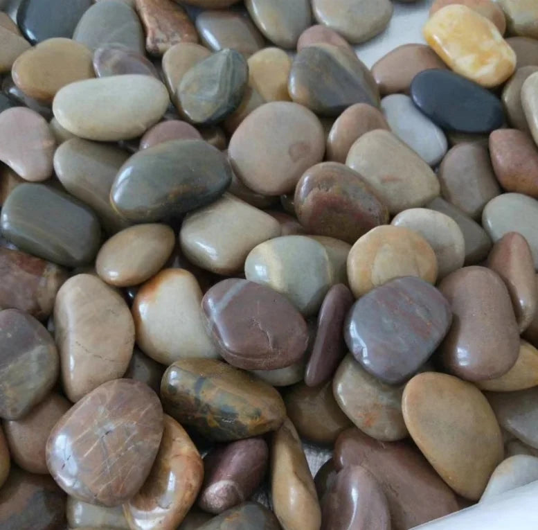 Factory Direct Sales Garden Pebbles River Beach Stones Natural Stone Black Durable & Eco-Friendly Small Crushed Fish Tank Stones