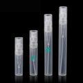 Free Sample Small Portable Crimp Plastic Spray Bottle 2ml 3ml 4ml 5ml Fine Mist Cosmetic Oils Empty Perfume Bottles