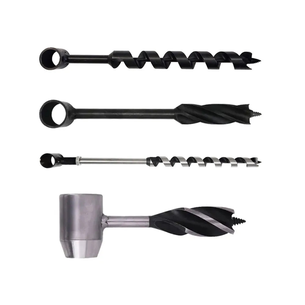 Hand Scotch Eyed Bushcraft Wood Auger Drill Bit for Backpack and Camping