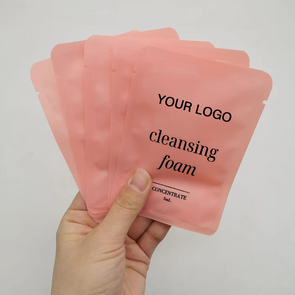 Bulk Eyelash Extension Cleanser Shampoo Private Label Tear Free Lash Foam Concentrate Kit for Daily Lash Cleanser Concentrate