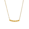 Wholesale Classic Stainless Steel 18k Gold Plated Honeycomb Cubic Zircon Diamond Pendant Women's Necklace Hypoallergenic