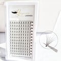 Wholesale Custom Private Label Premade Fans 3d 4d 5d 0.07mm High Quality  Pointy Base Premade  Fan Eyelash Extensions