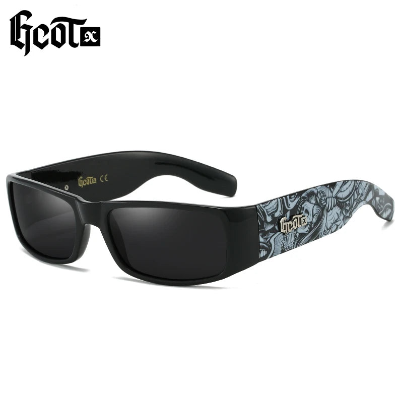 DUBERY GCOTX Fashion Motorcycle Riding Hip Hop Unisex Polarized High Quality 2026 New Design Luxury Oversized Square Sunglasses