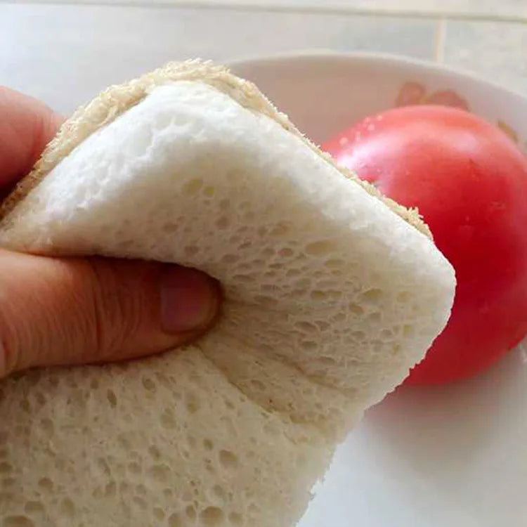 Nature Customized Loofah Wood Pulp Cotton Sponge Scrubber Scourer Kitchen Dish Washing