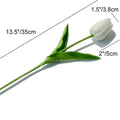 Wholesale  Artificial  Mini  Tulips Flowers and  Real Touch Wedding Flower Silk Flower for Home Decoration DIY Wedding Party