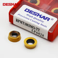 For DESKAR Customizable CNC Lathe Turning Tools Carbide Inserts Machining Milling Cutter Blade RPMT1003MO-TT LF6028 OEM Support