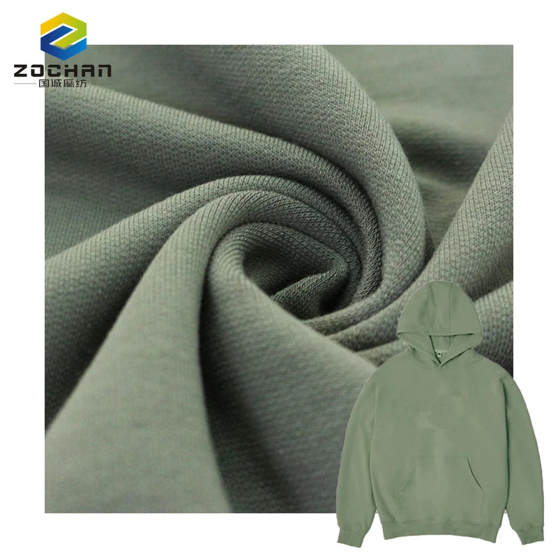 330gsm Fleece Textile 67% Bamboo 29% Polyester 4% Spandex Brushed Terry Fleece Breathable Knitted Fabric for Underwear