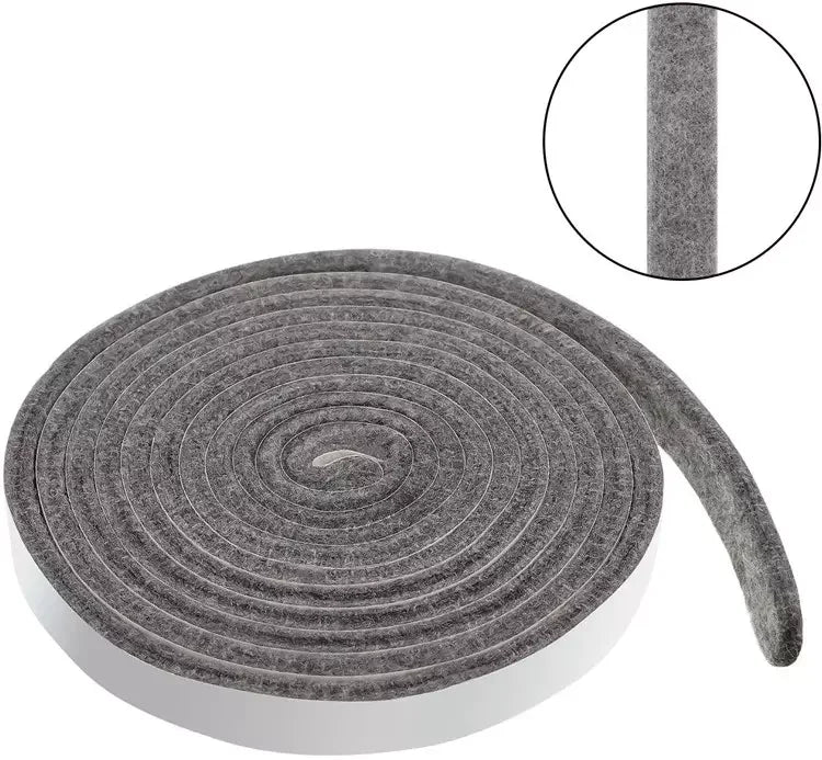High Temp 150 Inches Self-Stick BBQ Smoker Gasket for Kamado Free Sample Fiberglass Rubber Gasket Seal Pressure Sensitive