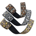 Ethnic Style 2inch Guitar Strap Crossbody Bag Webbing 50mm Wide Jacquard Webbing Woven Tape for Strap Shoulder Camera Strap
