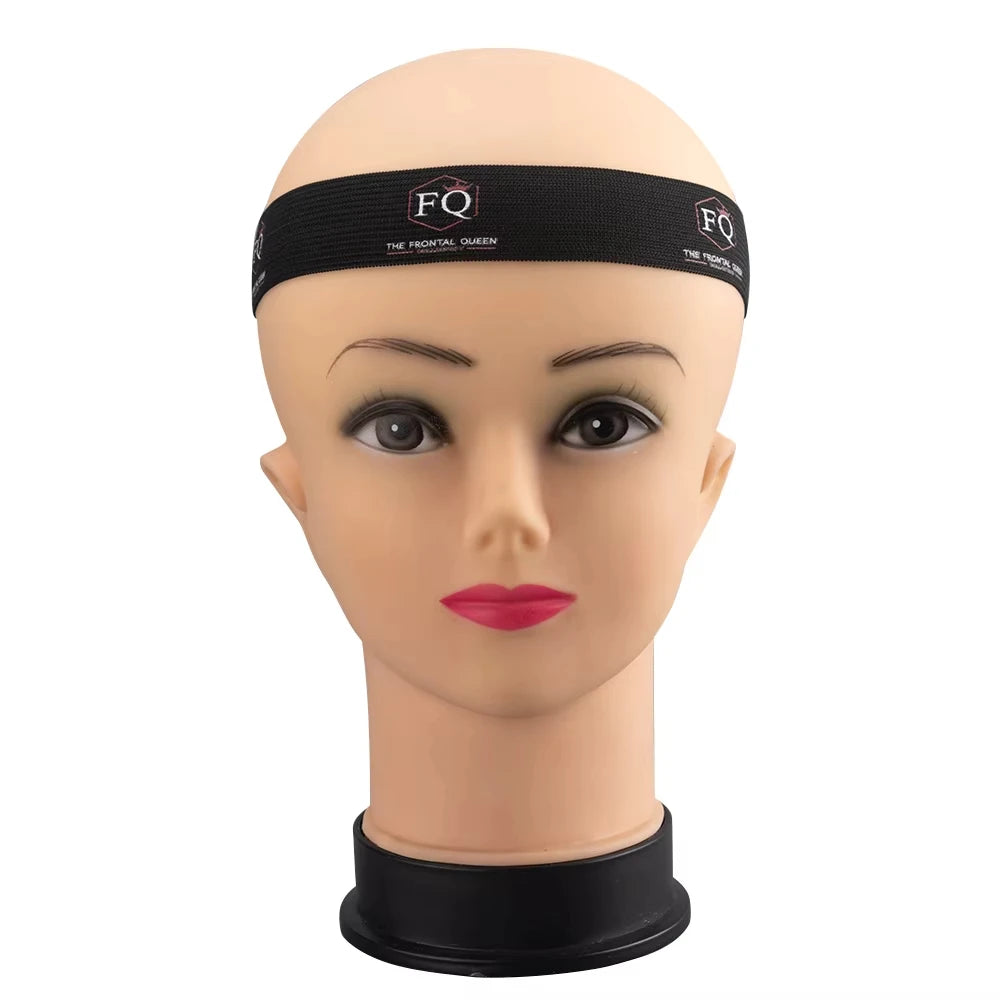 Custom Logo 3cm Head Wig Band Edge Slayer Band Elastic Band for Wig