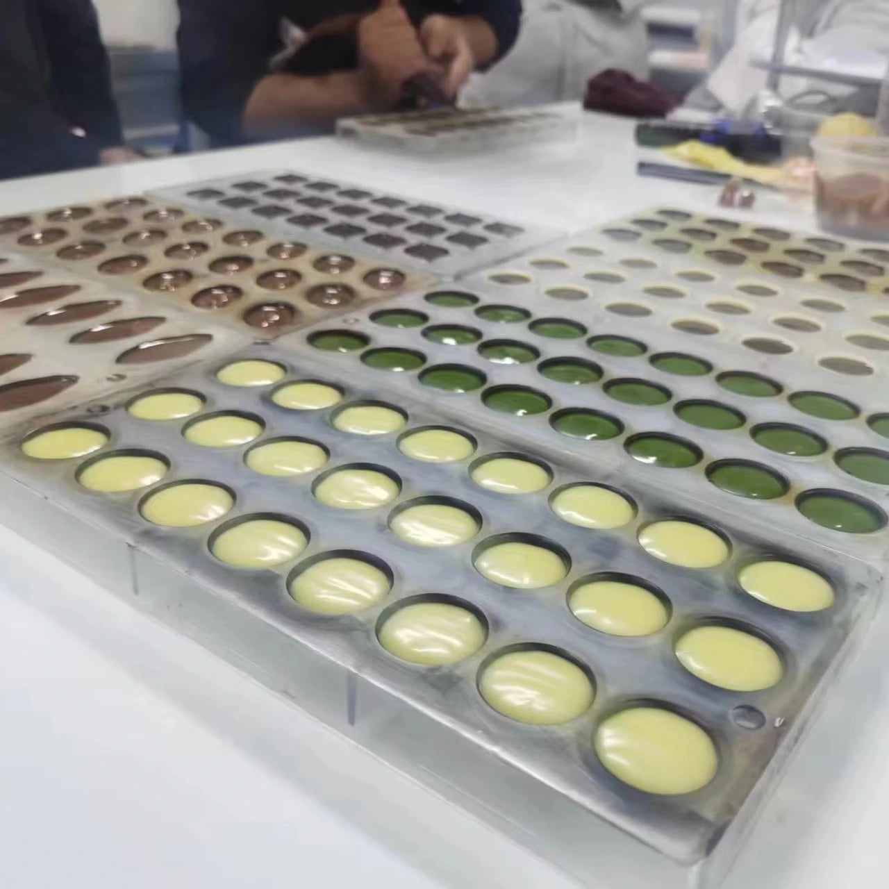 2024 Hotest  LST Customize Multi- Shape Polycarbonate Chocolate Bar Moulds Customize Chocolate PC Mold for Sale