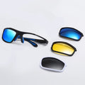 FSK3027 2023 New Sports Cycling Sun Glasses Polarized Photochromic Sunglasses With Interchangeable Lenses
