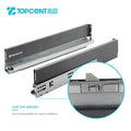 Topcent New Type Soft Closing Slim Drawer Channel Box Kitchen