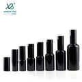Cosmetic Glass Bottle 5ML 10ml 20ml 30ml 50ml Black Perfume Spray Bottle for Facial Cleanser Face Cream Mascara Eye Drop Wigs