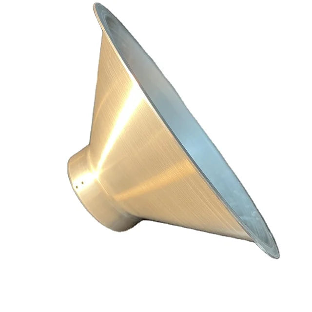 Anodized Lighting Fixture High Bay Aluminum Light Reflector Custom Aluminum Lighting Reflector