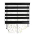 Wholesale Polyester Blackout zebra Roller Blinds Fabric for Office windows