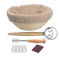 Yongli 5/9/10 in Linen Cloth Brotoform Rising Natural Rattan Fermentation Baking Bowl Bread Proofing Dough Basket Kitchen Tools