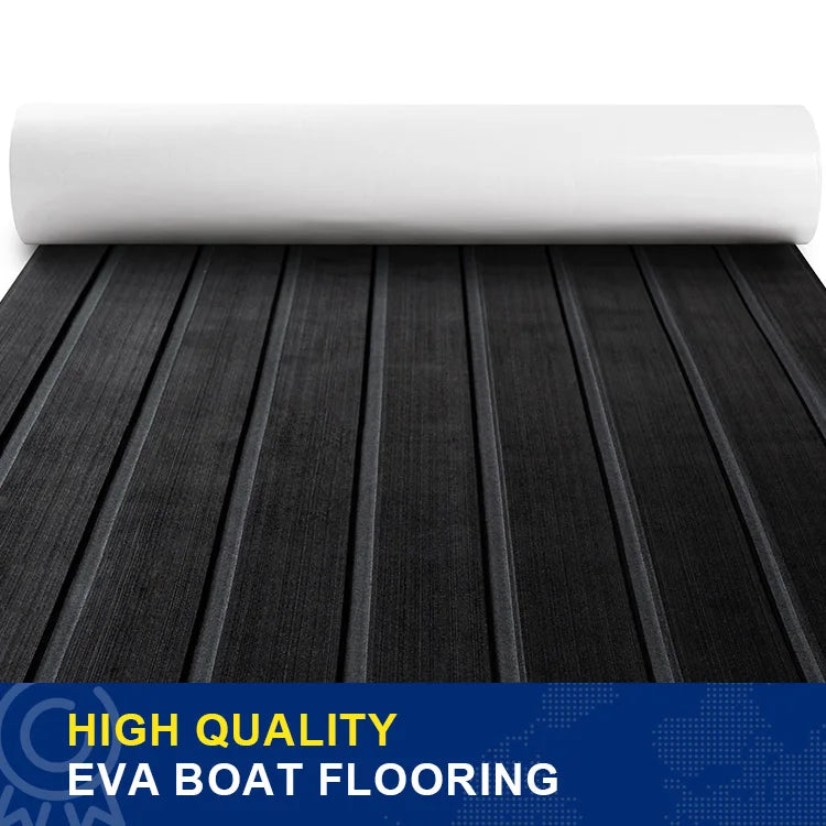 Customizable 3M Adhesive Eco-Friendly Water Resistant EVA Foam Boat Flooring Non-Slip Design Anti-UV Protection Modern Outdoor