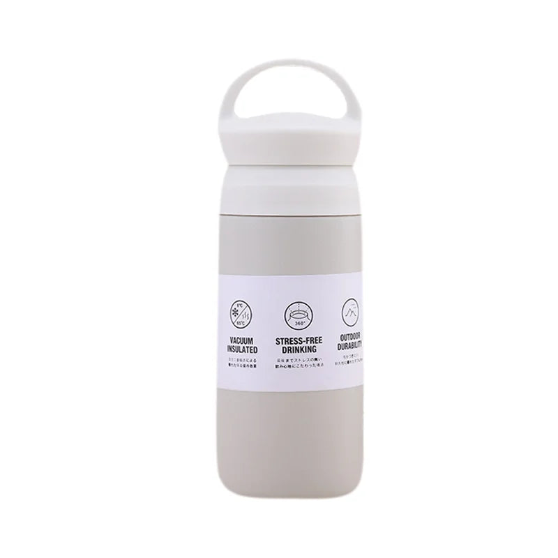 304 Stainless Steel Insulation Cup Double-layer element Coffee Cup Car Straight Body Portable Portable Water Cup