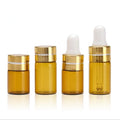 Mini Glass Test Vials 2ml 3ml 5ml Amber clear Perfume Oil Liquid Bottles Essential Oil Bottle for Traveling