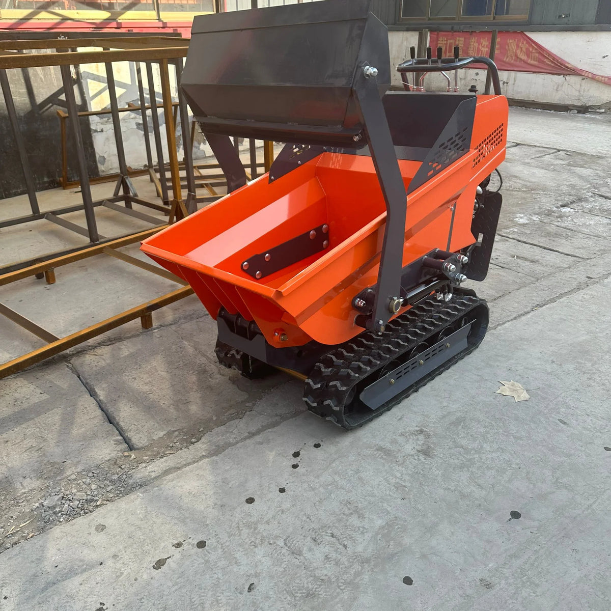 Mini Small Crawler Transport Tipper Rubber Tracked Trucks Dumper 800kg Mini Dumper Track Dumper for Sale MegaBDM
