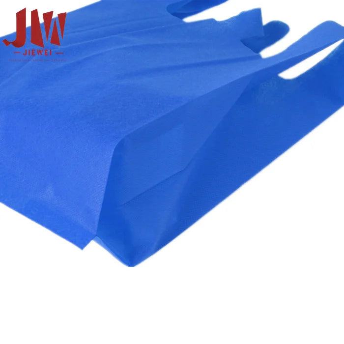 Biodegradable 100% PP Spunbond Nonwoven Vest Bag Shopping Bag