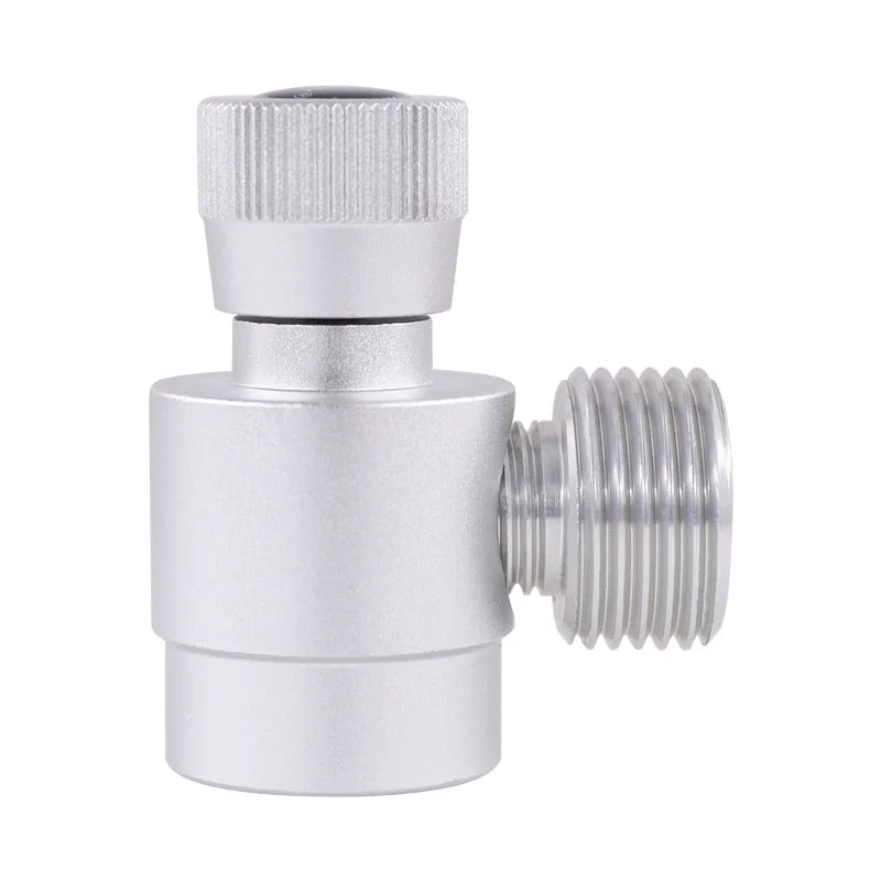 Paintball or Aquarium Refill Adapter M10*1 to W21.8-14/DIN 477 Regulating Adaptor for Disposable Co2 Inert Cylinders