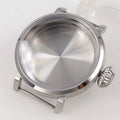 46mm Real Bronze Watch Case for NH34A 35A NH36A PT5000 ETA2824 Movement Sapphire Glass 100m Waterproof Replacement Parts for Mod