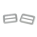 Nolvo World Chrome 3 Size 20mm 25mm 32mm  Metal Buckle Shoulder Leather Bag Strap Belt Adjust Tri-glide Buckle Crafts