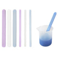 Early Riser Flat and Round Silicone Stirring Rod for Mixing and Stirring Resin Materials