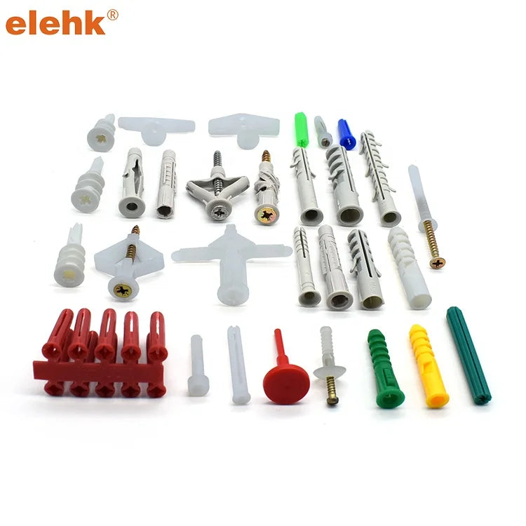 Elehk Butterfly Plastic Wall Anchor Plastic Butterfly Anchor Plastic Anchor Wall Plug Expansion Wall Plug