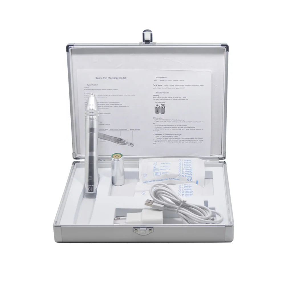 2023 New Product MD Rechargeable Battery Electric Pen with 2pcs 12pins for Free